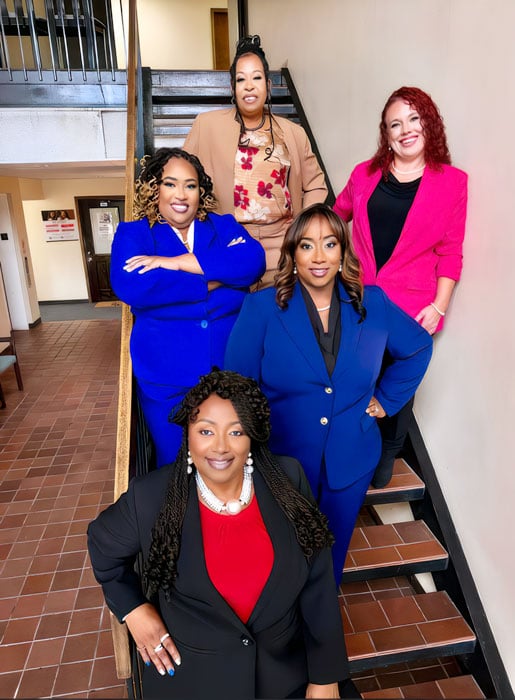 Attorneys and staff of the Law Office of Michelle Broughton-Fountain