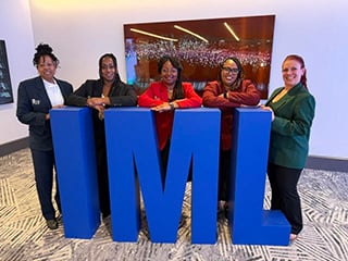 Attorneys of the Law Office of Michelle Broughton-Fountain at the Illinois Municipal League Conference